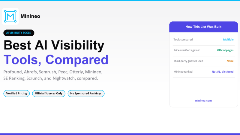 Best AI Visibility Tools